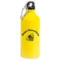 Butelka żółta 600 ml z nadrukiem „Super Pszczelarz” – pszczelarstwo #6
