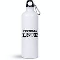 Butelka biała 800 ml z nadrukiem "FOOTBALL LOVE" – piłka nożna #14