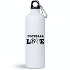 Butelka biała 800 ml z nadrukiem "FOOTBALL LOVE" – piłka nożna #14