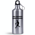 Butelka srebrna 500 ml z nadrukiem "Najlepszy Koszykarz" #6