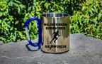 Biegowy kubek karabińczyk niebieski z nadrukiem "Najszybsza Biegaczka na Świecie" #3
