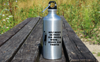 Butelka srebrna 500 ml z nadrukiem dla koszykarza #4