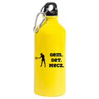 Butelka żółta 600 ml z napisem "Gem Set Mecz" – damska #4