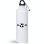 Butelka biała 800 ml z grafiką piłkarskie EKG – piłka nożna #13