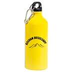 Butelka żółta 600 ml z nadrukiem „Kocham Bieszczady” – góry #3