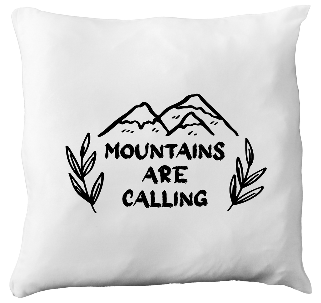 Poduszka z nadrukiem "Mountains are calling" - góry #8