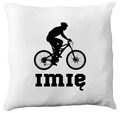 Poduszka z grafiką roweru oraz imieniem do wyboru – dla rowerzysty #9