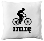 Poduszka z grafiką roweru oraz imieniem do wyboru – dla rowerzysty #9