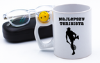 Kubek z piłką 330 ml i grafiką "NAJLEPSZY TENISISTA" #2