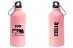 Butelka różowa 600 ml z nadrukiem „Gdzie zaparkujesz, tam jest dom” – camping, przygoda, podróż #4