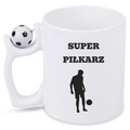 Kubek z piłką i nadrukiem "Super Piłkarz" – piłka nożna #10