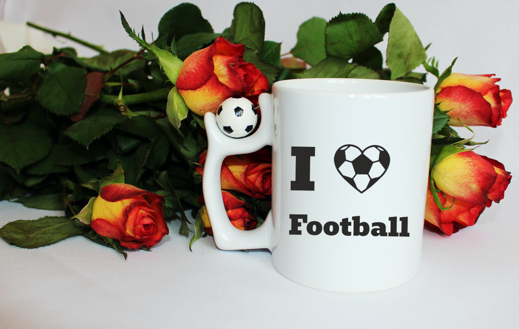 Kubek z piłką i nadrukiem "I Love Football" - piłka nożna #6