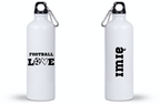 Butelka biała 800 ml z nadrukiem "FOOTBALL LOVE" – piłka nożna #14
