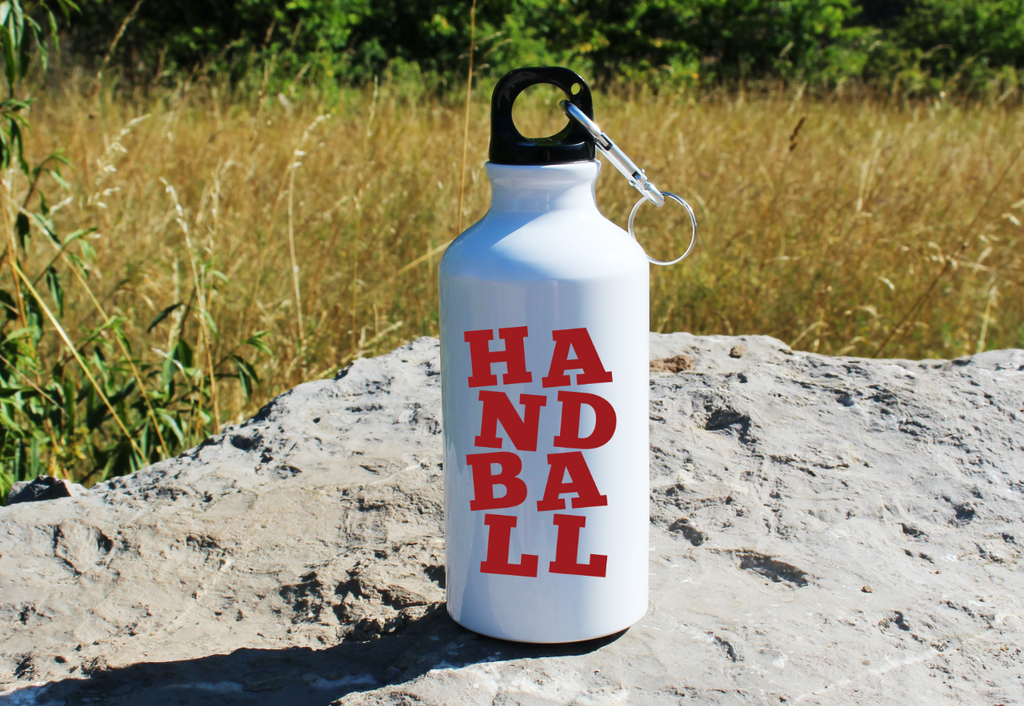 Butelka białka 400 ml z czerwonym napisem "HANDBALL"#4