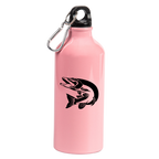 Butelka różowa 600 ml z grafiką ryby i imieniem do wyboru – wędkarstwo #3