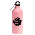 Butelka różowa 600 ml z grafiką piłki do siatkówki i imieniem do wyboru #4