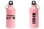 Butelka różowa 600 ml dla kibica piłki nożnej z napisem "FOOTBALL LOVE" #12