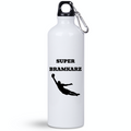 Butelka biała 800 ml z nadrukiem "Super Bramkarz" – piłka nożna #15