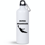 Butelka biała 800 ml z nadrukiem "Super Bramkarz" – piłka nożna #15