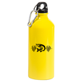 Butelka żółta 600 ml z motywem wędkarskiego EKG - wędkarstwo #1