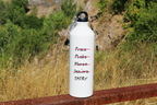 Butelka biała 800 ml z grafiką tatrzańska wykreśla - Zakopane, Podhale, góry #6