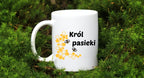 Kubek biały dla pszczelarza "Król pasieki" #10