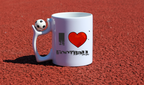 Kubek z piłką i nadrukiem "I LOVE FOOTBALL" #3