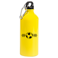 Bidon żółty 600 ml dla kibica piłki nożnej z grafiką piłkarskiego EKG #11