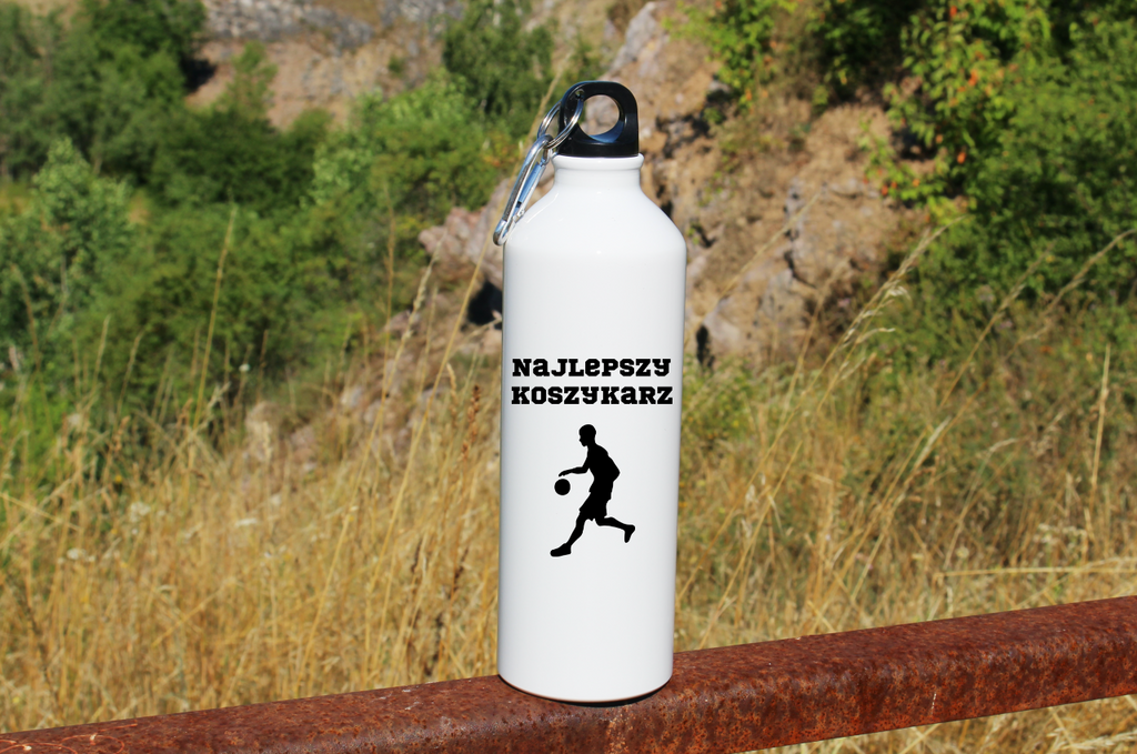 Butelka 800 ml z nadrukiem "Najlepszy Koszykarz" – koszykówka #8