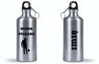 Butelka srebrna 500 ml z napisem "Super Piłkarz" – piłka nożna #3