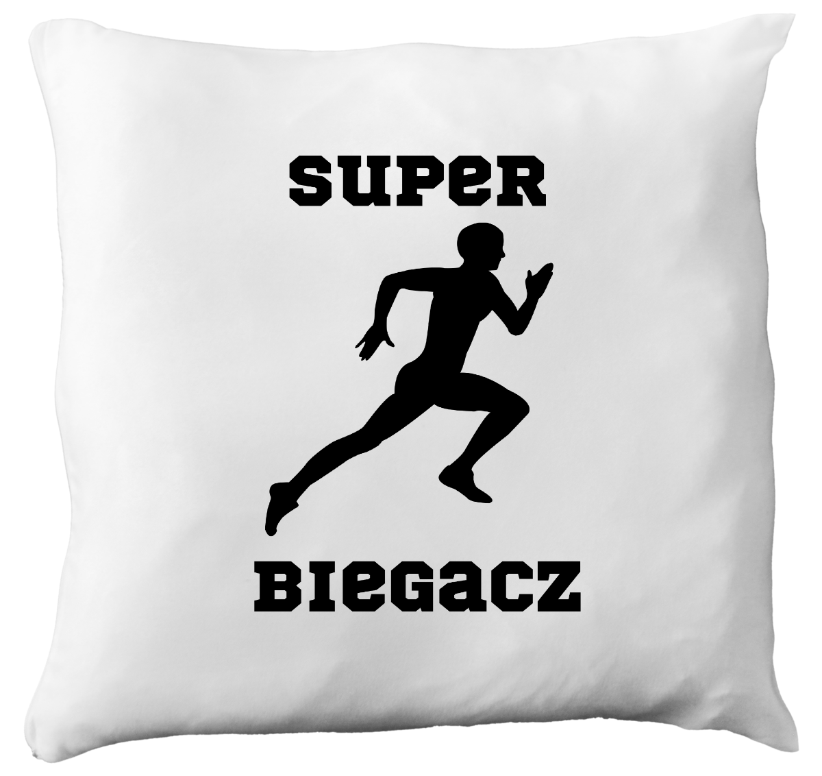 Poduszka dla biegacza – z nadrukiem "Super Biegacz" – bieganie #7