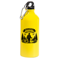 Butelka żółta 600 ml z nadrukiem „Najlepszy Grzybiarz” – na grzyby #4