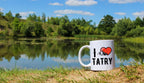 Kubek biały z nadrukiem "I love Tatry" - góry, Zakopane, Podhale #10