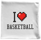 Poduszka z nadrukiem "I LOVE BASKETBALL" #4