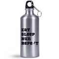 Bidon 500 ml  z nadrukiem "Eat Sleep Run Reapeat" damski – bieganie #10