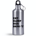 Bidon 500 ml  z nadrukiem "Eat Sleep Run Reapeat" damski – bieganie #10