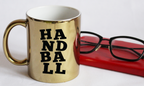 Kubek złoty z napisem "HANDBALL" #3