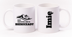 Kubek biały z nadrukiem "Rzuć wszystko, jedź w Bieszczady" - trekking, góry #5
