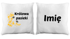Poduszka dla pszczelarza z nadrukiem „Królowa pasieki” – pszczelarstwo #9