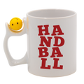 Kubek z piłką i czerwonym napisem "HANDBALL" #5