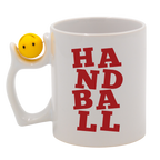 Kubek z piłką i czerwonym napisem "HANDBALL" #5