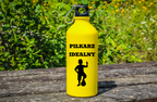 Bidon żółty 600 ml z napisem "Piłka Idealny" –  dla dziecka, piłka nożna #4