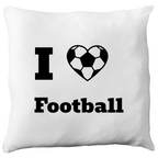 Poduszka z nadrukiem "I Love Football" #6