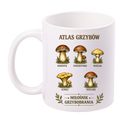 Kubek biały z nadrukiem „Atlas Grzybów” – grzyby #7