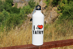 Butelka biała 800 ml z grafiką „I Love Tatry” – Zakopane, Podhale, góry #9