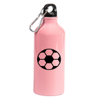 Butelka różowa 600 ml z grafiką piłki i własnym imieniem #8