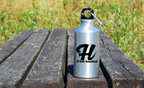 Srebrna butelka 400 ml z napisem "H I love handball" #2