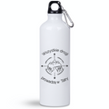 Butelka biała 800 ml z grafiką „Wszystkie drogi prowadzą w Tatry” – Zakopane, Podhale, góry #10