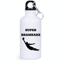 Bidon biały 400 ml z napisem "Super Bramkarz" – piłka nożna #15