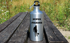 Butelka srebrna 500 ml z napisem "Super Piłkarz" – piłka nożna #3